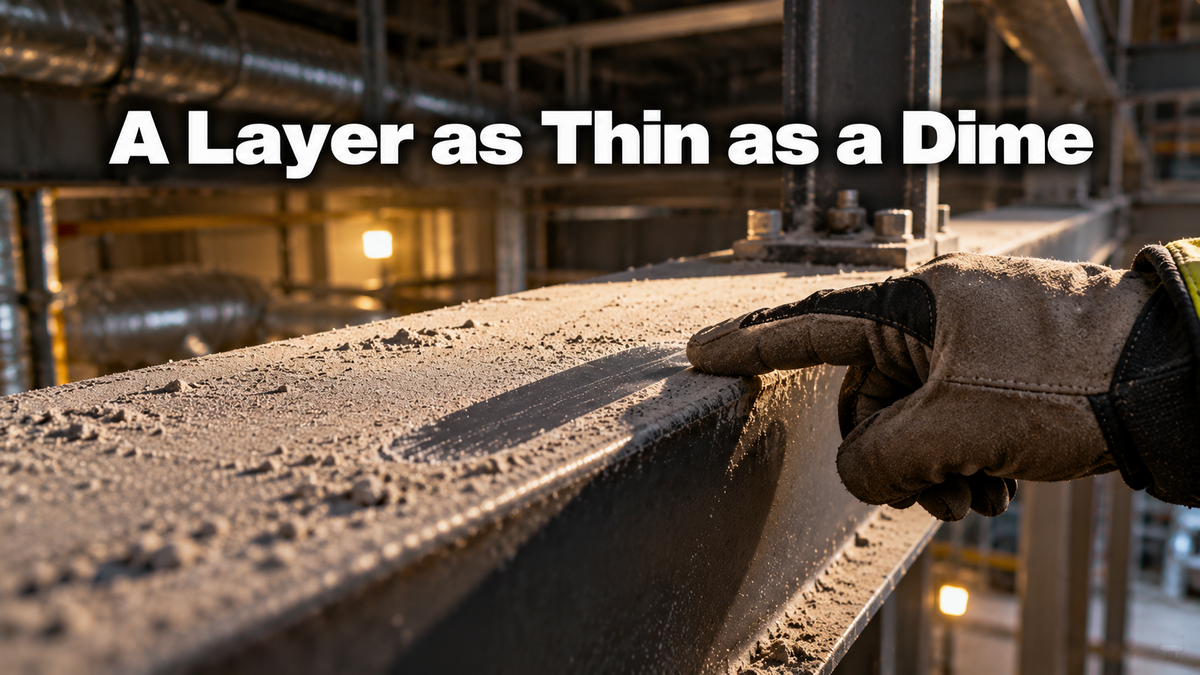A Layer of Dust as Thin as a Dime