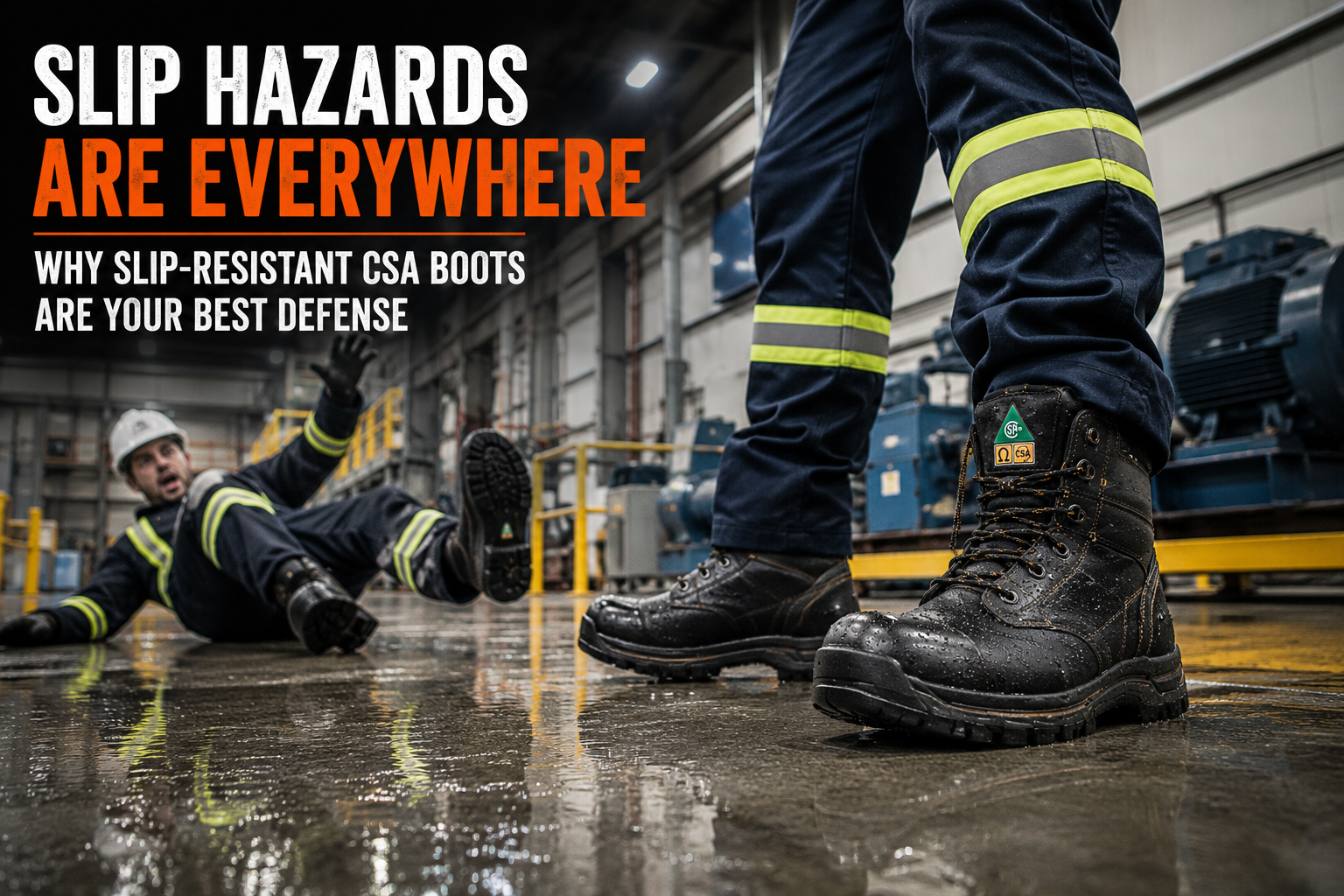 Why Slip Resistance Matters at Work: A Complete Guide for Canadian Workers (2026)