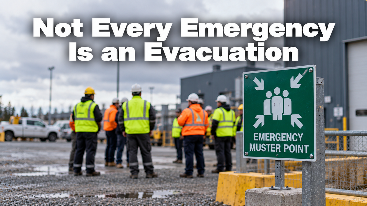 Not Every Emergency Is an Evacuation