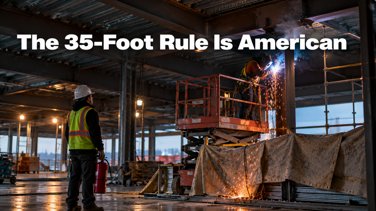 Hot Work: The 35-Foot Rule Is American