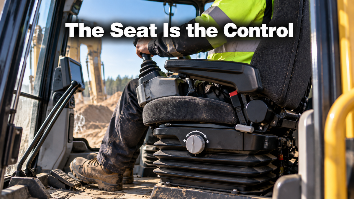 Whole-Body Vibration: The Seat Is the Control