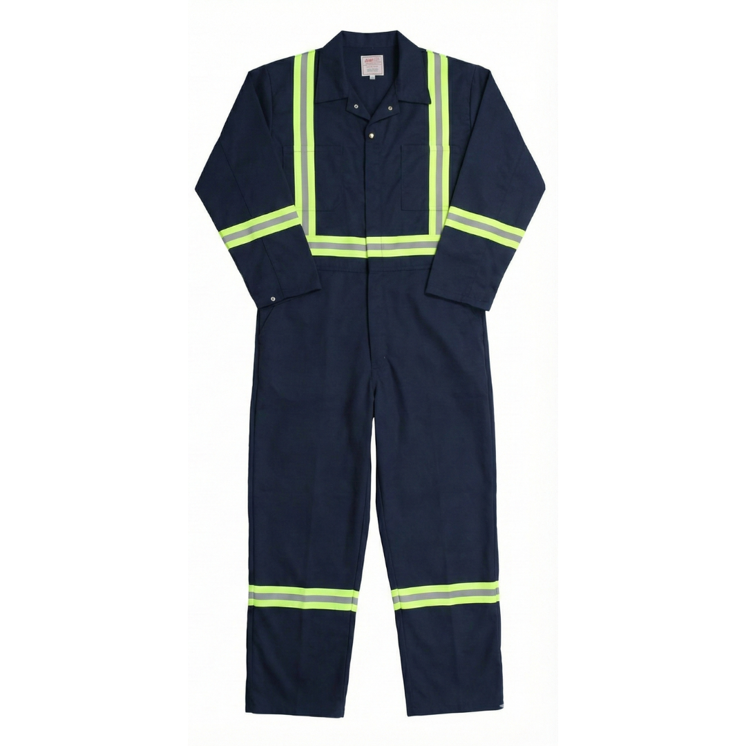 NomadPro High Visibility Coveralls 65% Polyester/35% Cotton