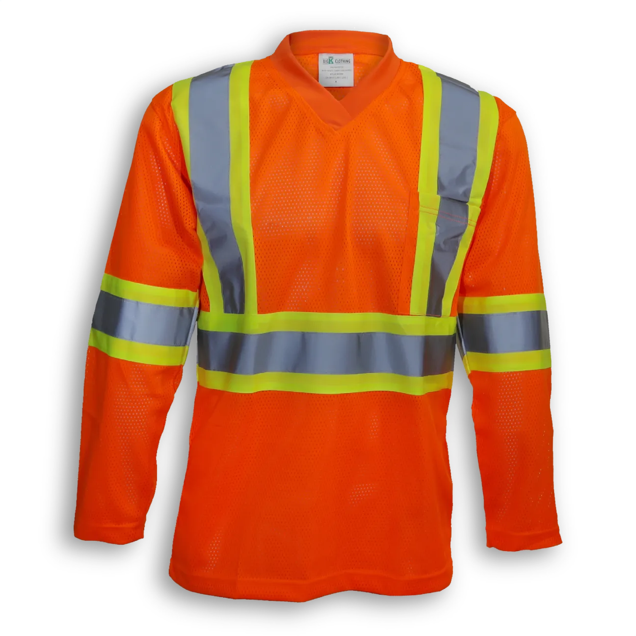 Big K High Visibility Polyester Mesh Safety Shirt