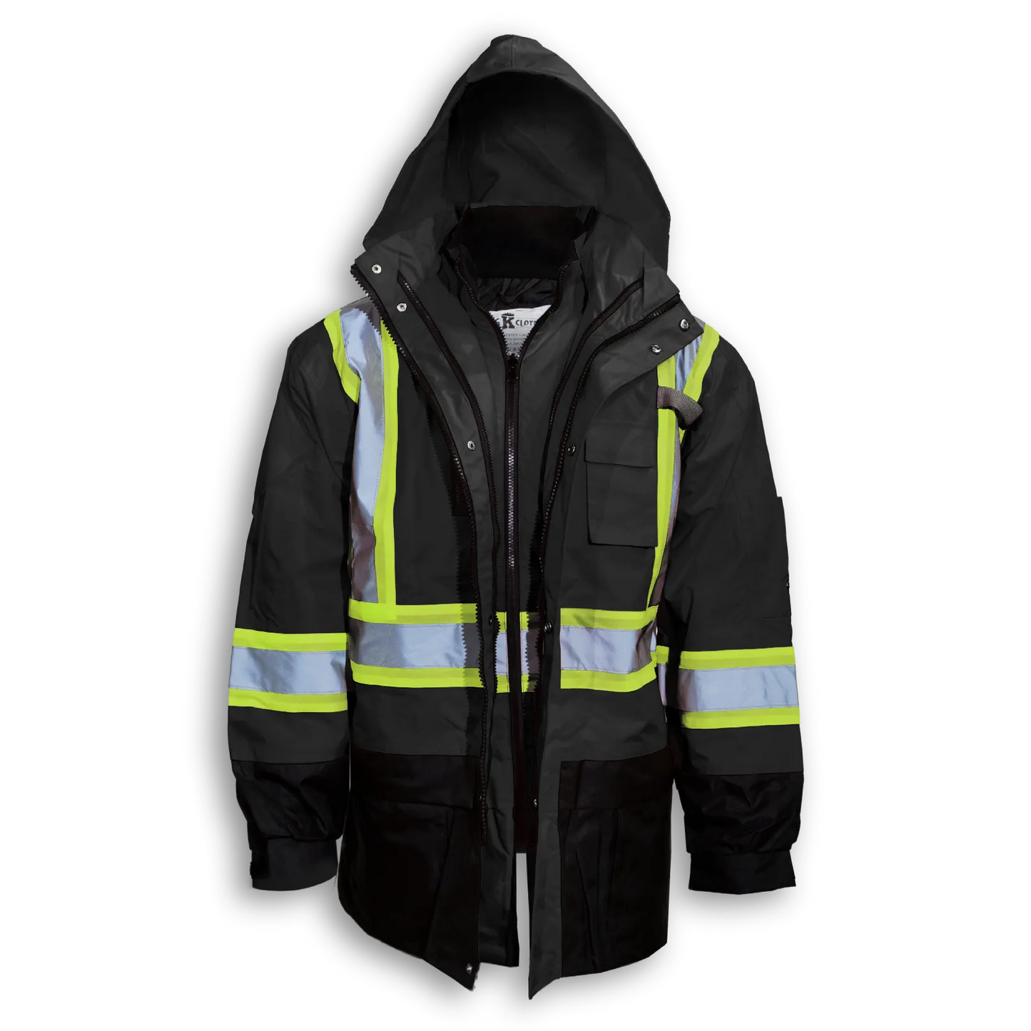 Big K Polyester Waterproof Rain Jacket