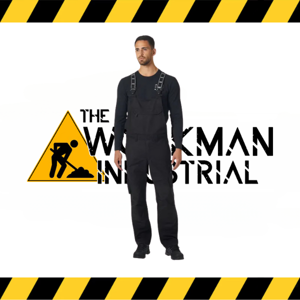 Front view of the Helly Hansen Oxford Work Bib Pants.