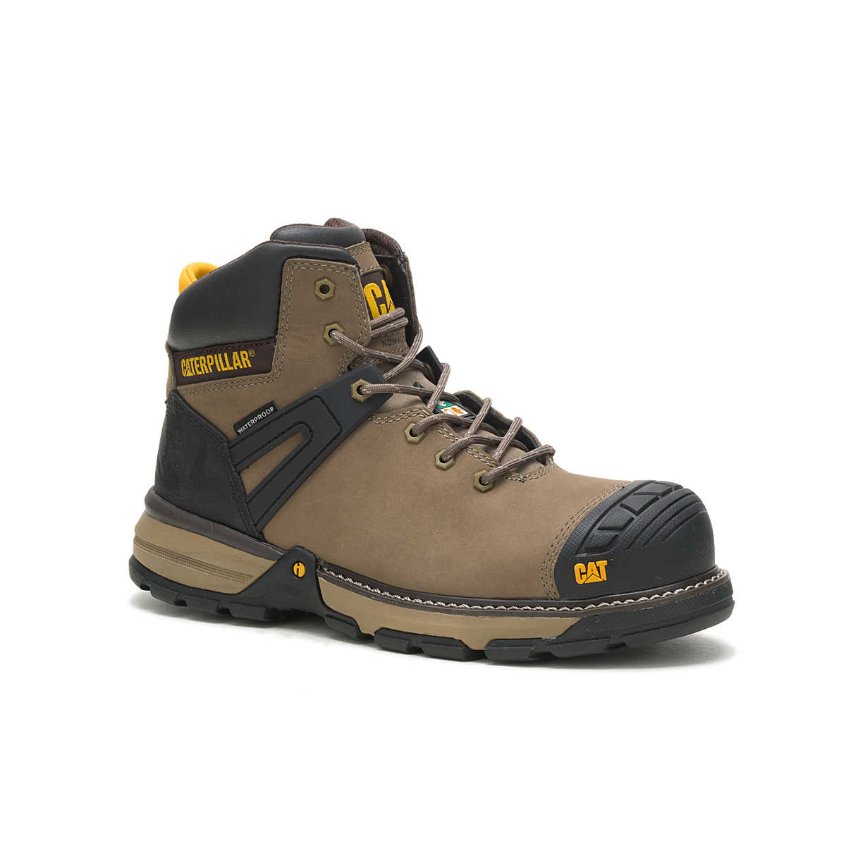 CAT Men's Excavator Superlite Waterproof Carbon Composite Toe CSA Work Boot