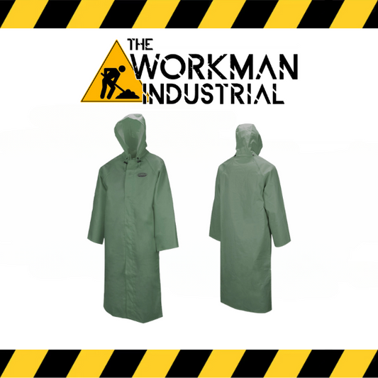 Ground Force 851 Hurricane flame retardant and chemical resistant rain coat.