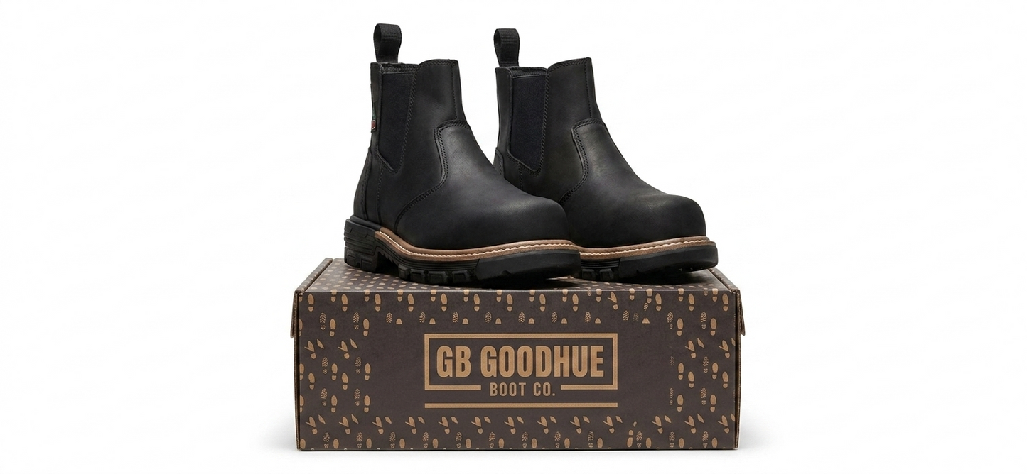 JB GOODHUE JAMES CSA SLIP ON BOOTS