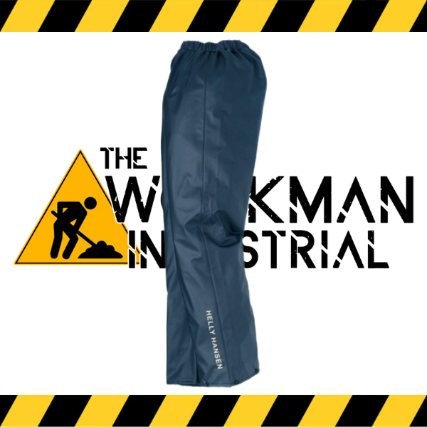 Helly Hansen Voss lightweight and packable waterproof rain pants.