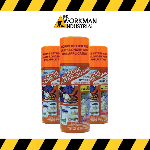 Can of Labelle Supply Silicone Water Guard heavy-duty repellent spray.