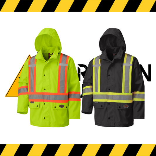 Pioneer hi-vis 450D waterproof jacket.