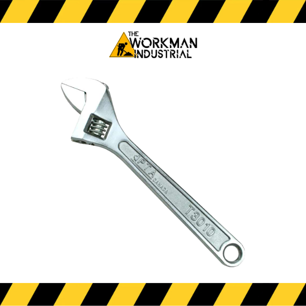 Premium Tools 10" Adjustable Wrench | Heat-Treated Steel