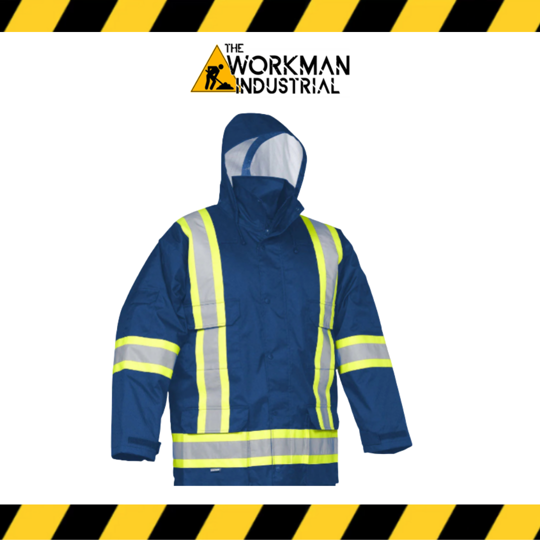 Forcefield Hi Vis Safety Winter Cargo Parka