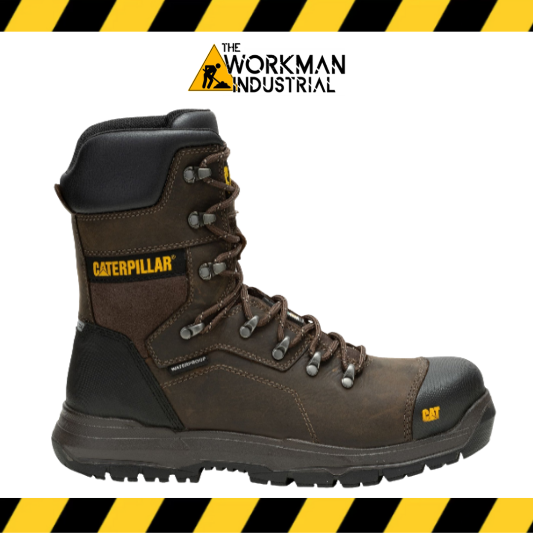 CAT Diagnostic 8-Inch Waterproof Composite Toe Work Boot