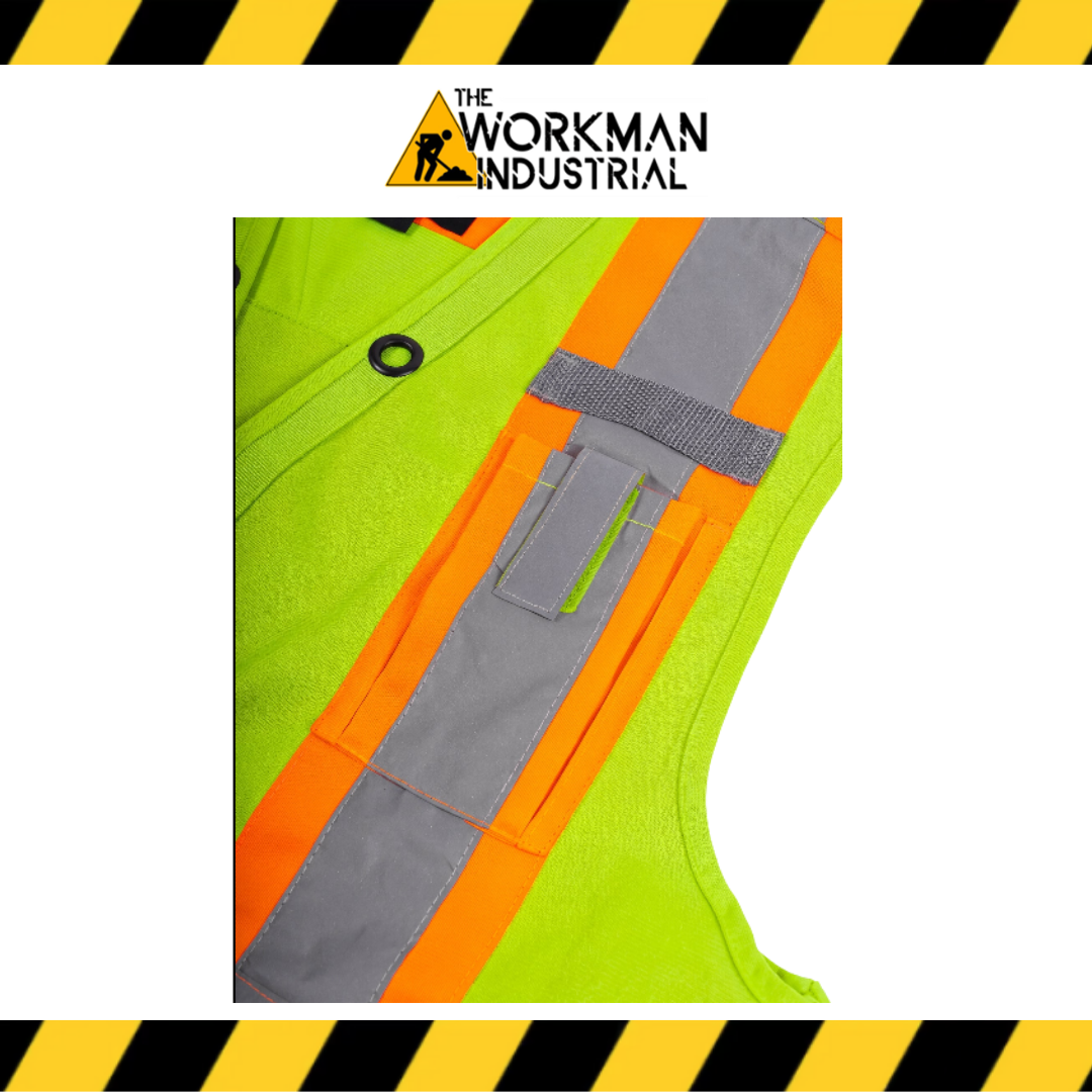 Forcefield Hi Vis Safety Surveyor's Vest