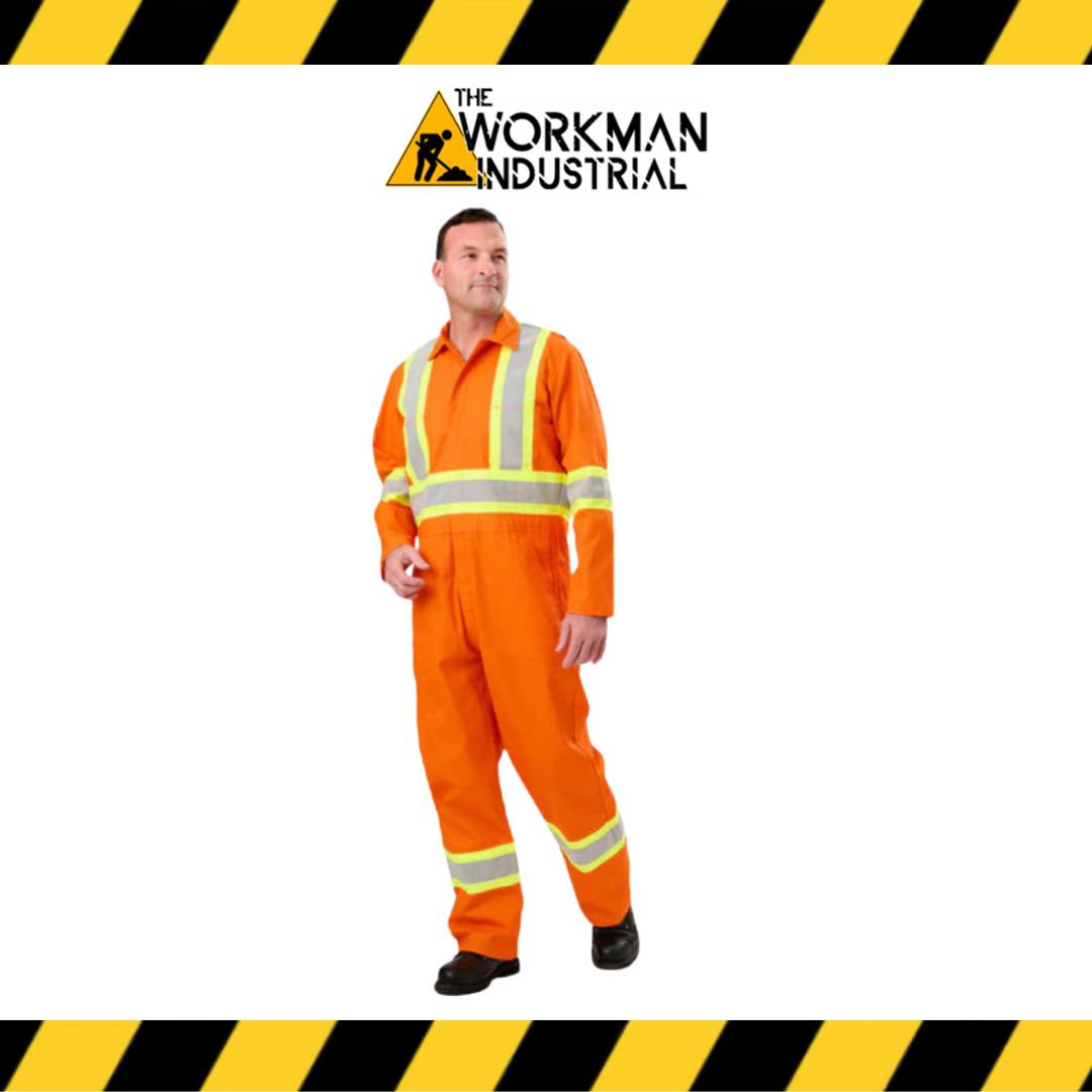 Berne Neon Stripe Coveralls