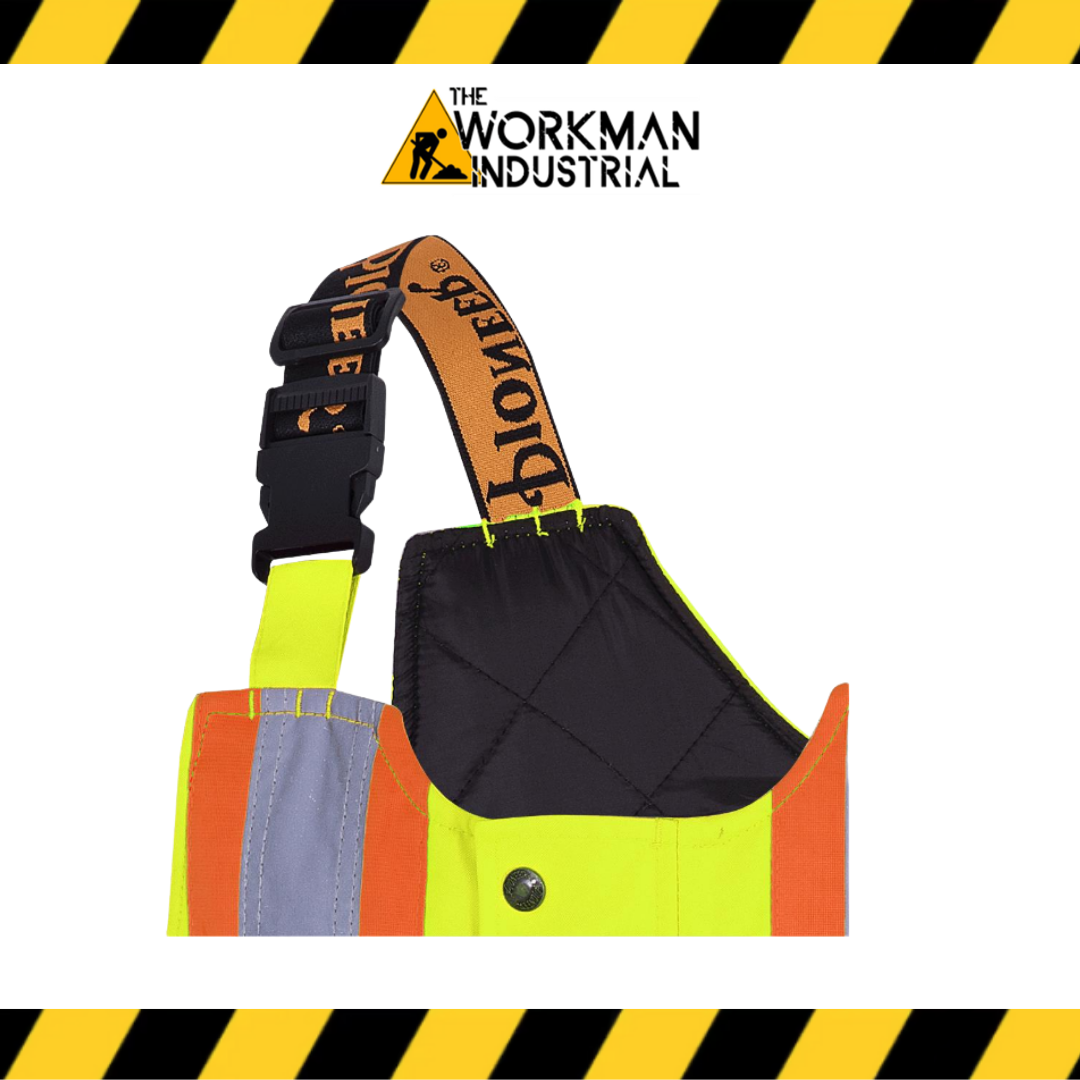 Pioneer Hi-Vis Quilted Safety Overalls