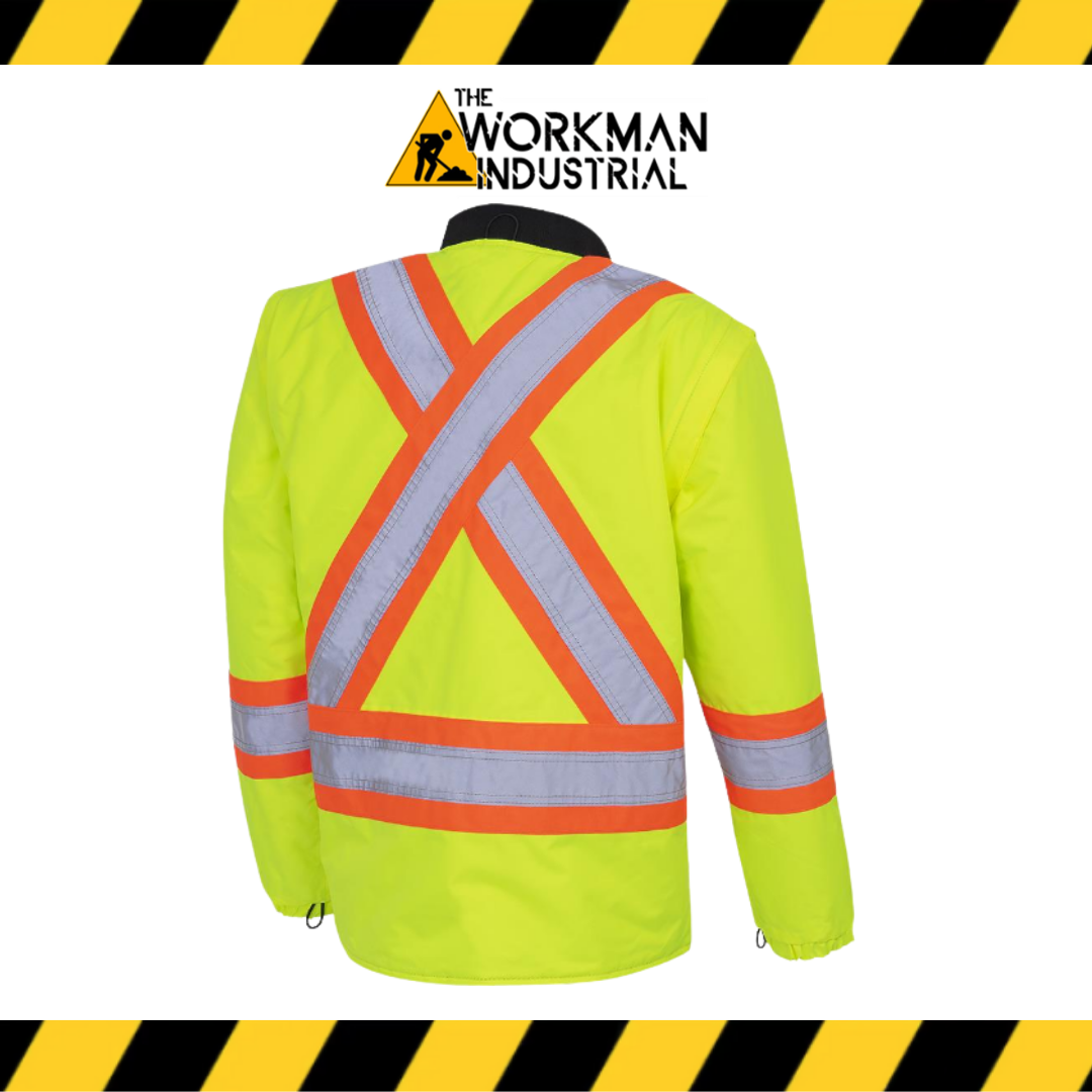 Pioneer 7-in-1 Hi-Vis Waterproof Parka