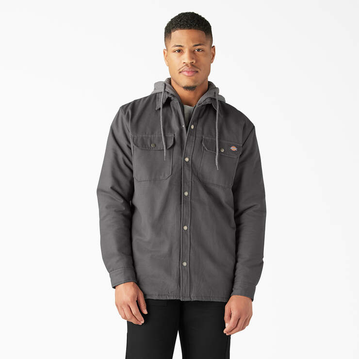 Dickies Duck Hooded Shirt Jacket | Water-Repellent