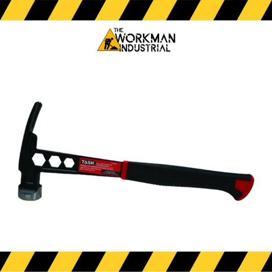 Task Tools 16 oz. multi-function one-piece steel framing hammer.