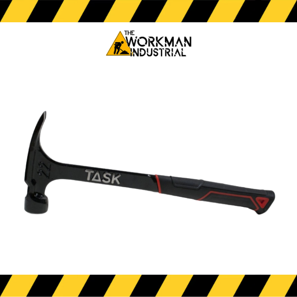 Task Tools 22 oz. one-piece steel framing hammer.