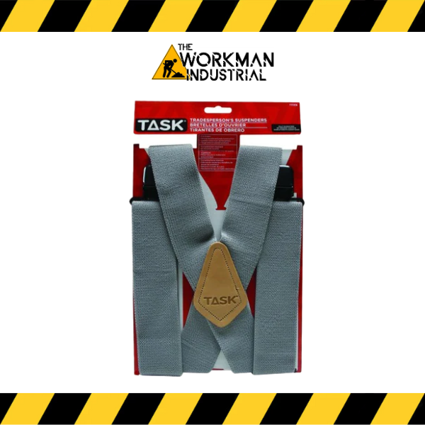 Task Tools heavy-duty full elastic work suspenders .