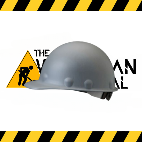 Honeywell Fibre-Metal full brim hard hat with 8-point suspension
