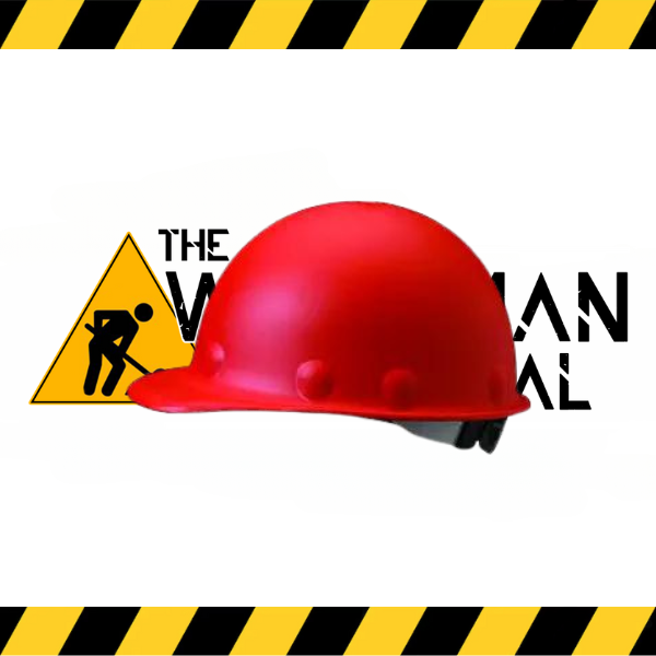 Honeywell Fibre-Metal full brim hard hat with 8-point suspension