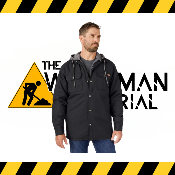 Dickies Duck Hooded Shirt Jacket