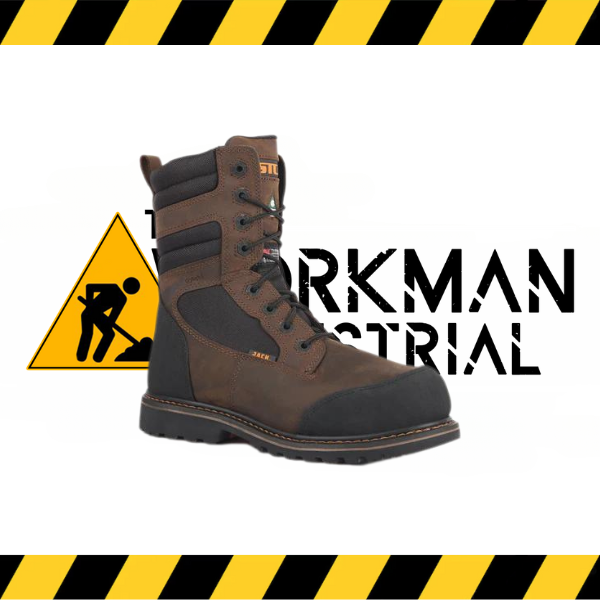STC Whiskey Jack 8-inch insulated waterproof composite toe work boot.