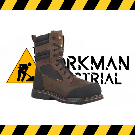 STC Whiskey Jack 8-inch insulated waterproof composite toe work boot.