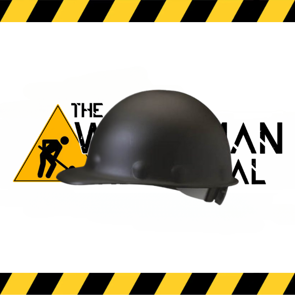 Honeywell Fibre-Metal full brim hard hat with 8-point suspension