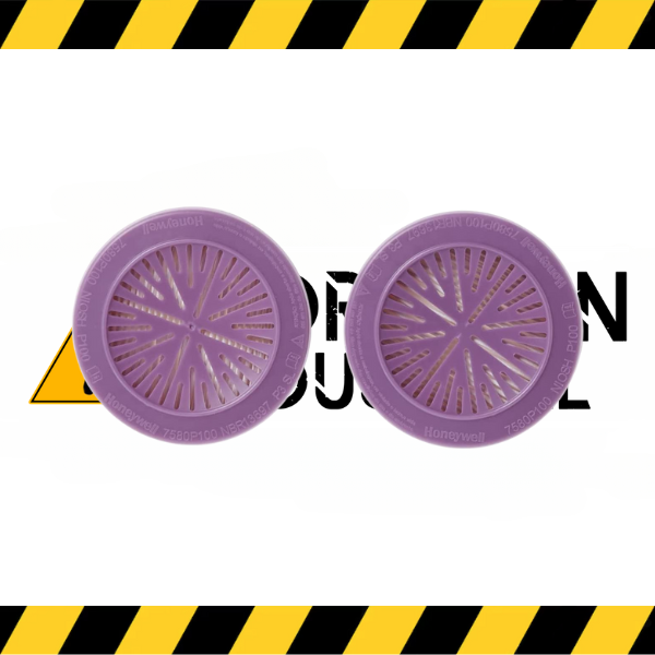 Honeywell N-Series P100 particulate filter cartridge.