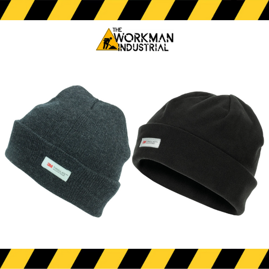 World Famous Thinsulate lined toques in charcoal and black.