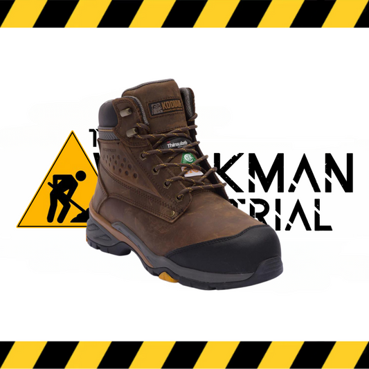 KODIAK Crusade 6-inch waterproof composite toe work boot.