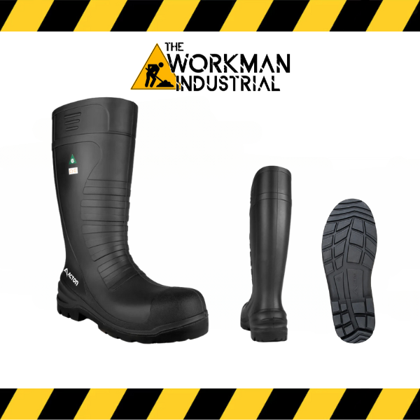 Acton All Terrain 15-inch PU CSA safety boot.