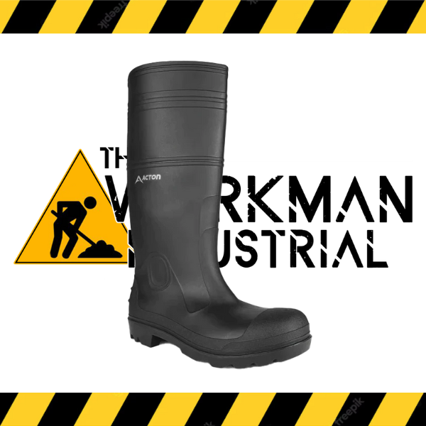 Acton Function 15-inch waterproof soft toe PVC boot.