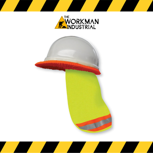 Big K) Safety Hard Hat Mesh Rainshade – Workman Industrial