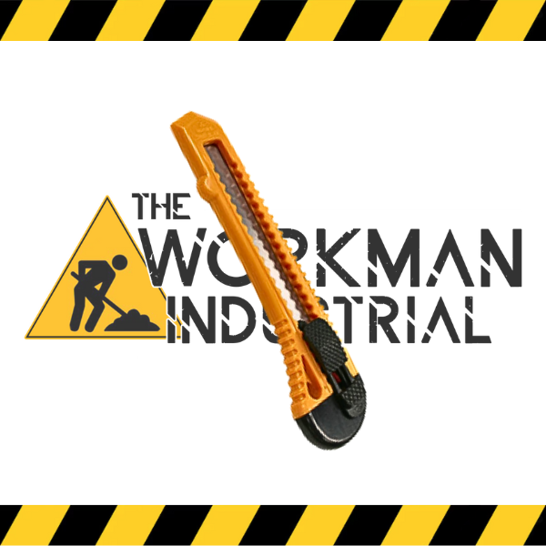 Premium Tools 18mm Snap-Off Utility Knife | Triple-Lock