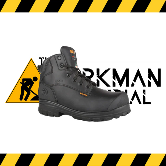 STC Trump 6-inch chemical-resistant insulated work boot.