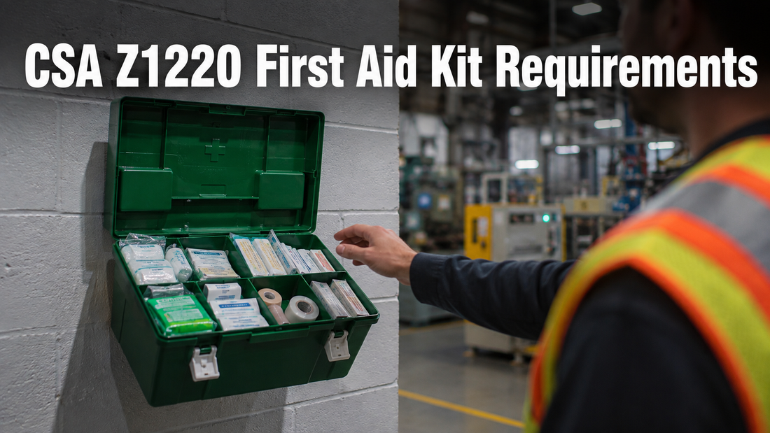 CSA Z1220 First Aid Kit Requirements in Canada: Types, Sizes and Provincial Rules (2026)