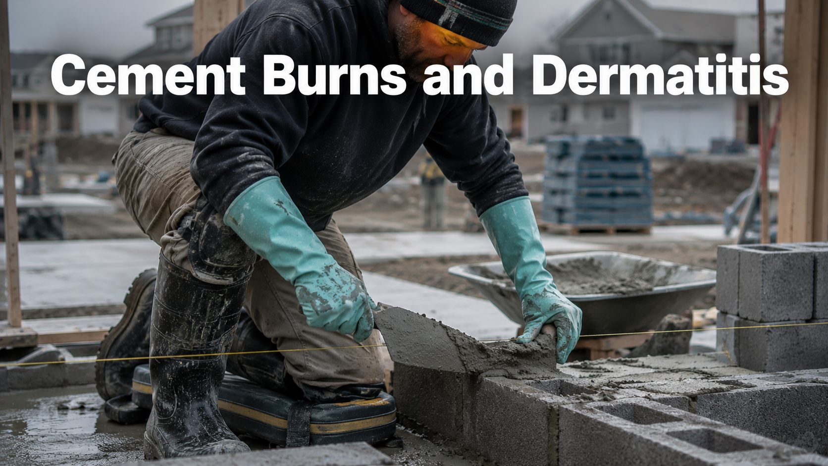 Cement Burns and Dermatitis: The Hazard Masons and Concrete Crews Feel Too Late (2026)