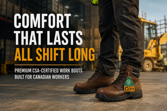 What Makes a Comfortable Work Boot? The Complete Guide for Canadian Workers (2026)