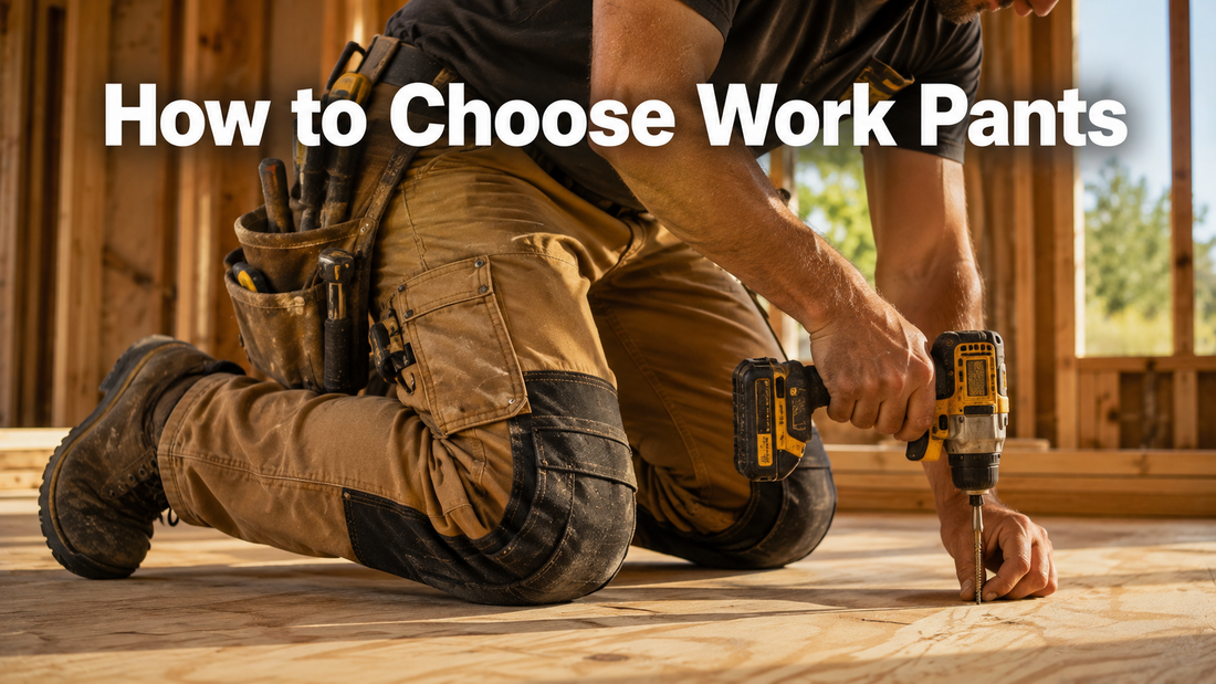 How to Choose Work Pants: Fabric, Knees and Fit for Canadian Trades (2026)