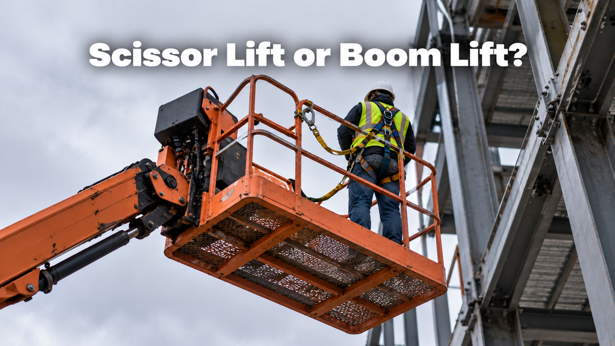 Scissor Lift or Boom Lift: Why the Harness Rule Is Not the Same (2026)