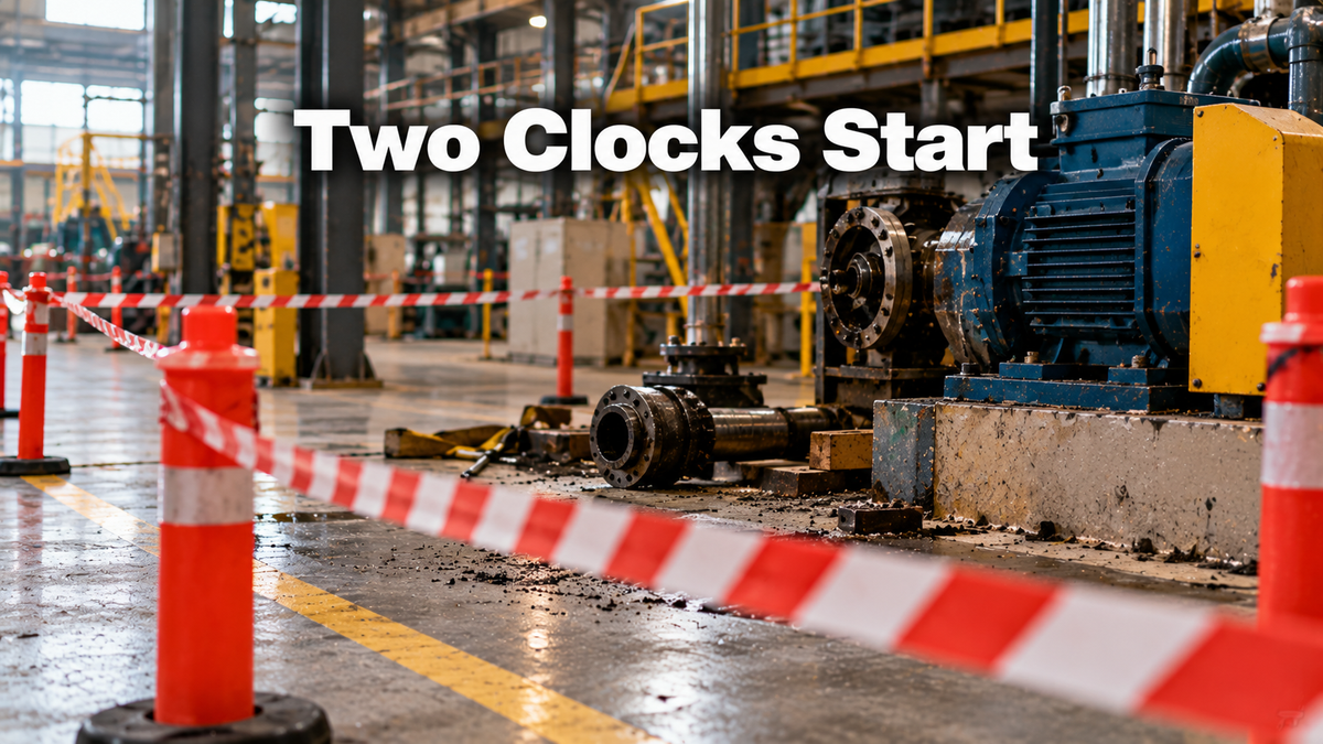 Two Clocks Start When Someone Gets Hurt