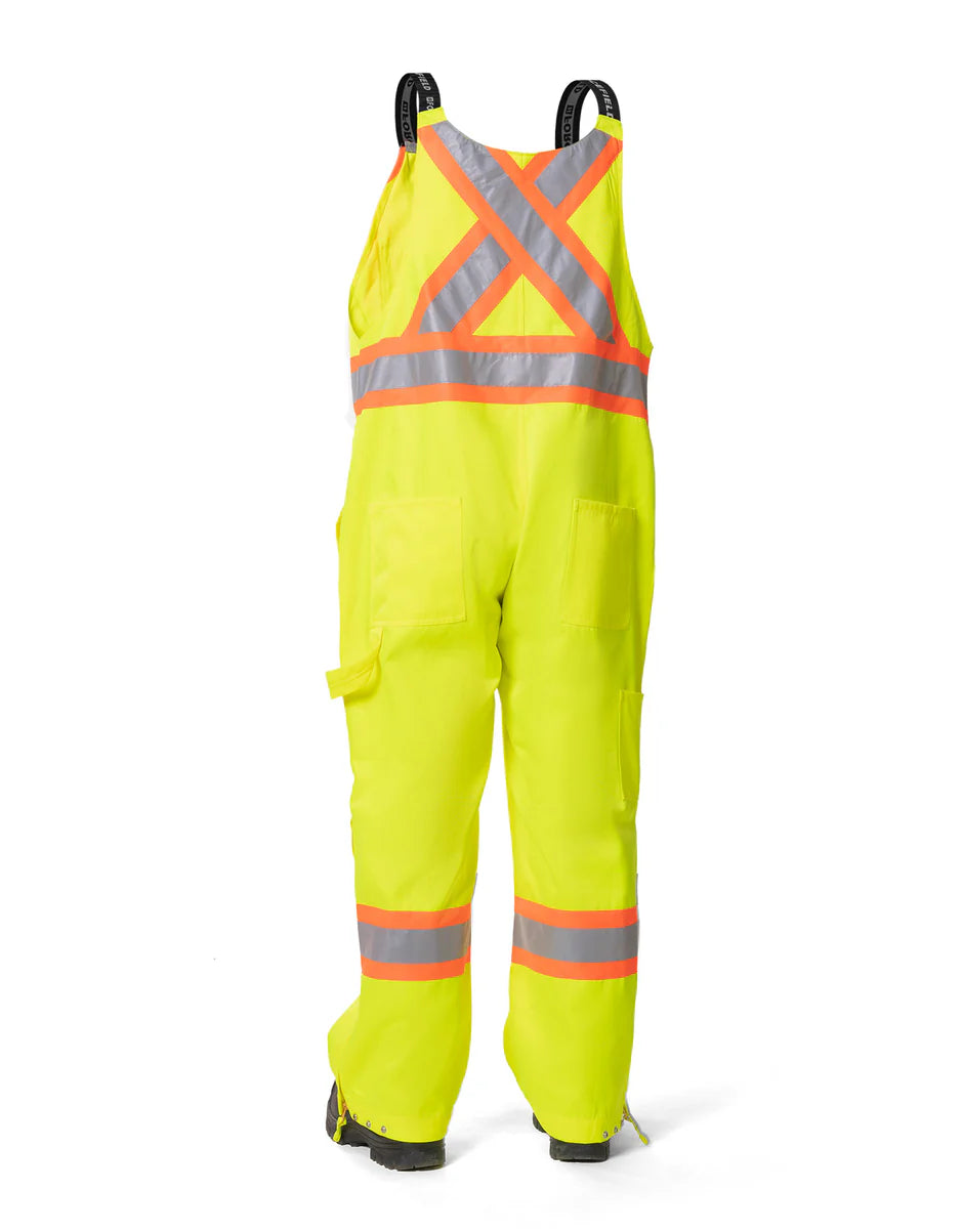 Forcefield Hi Vis Lime Unlined Safety Overall