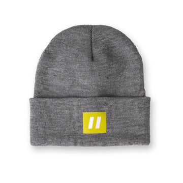 Forcefield Grey Toque with Reflective Patch