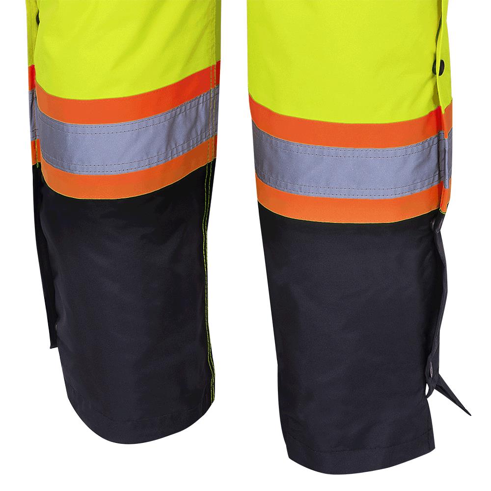 PIONEER Hi-Vis Quilted Safety Overalls– Hi-Vis Yellow/Green