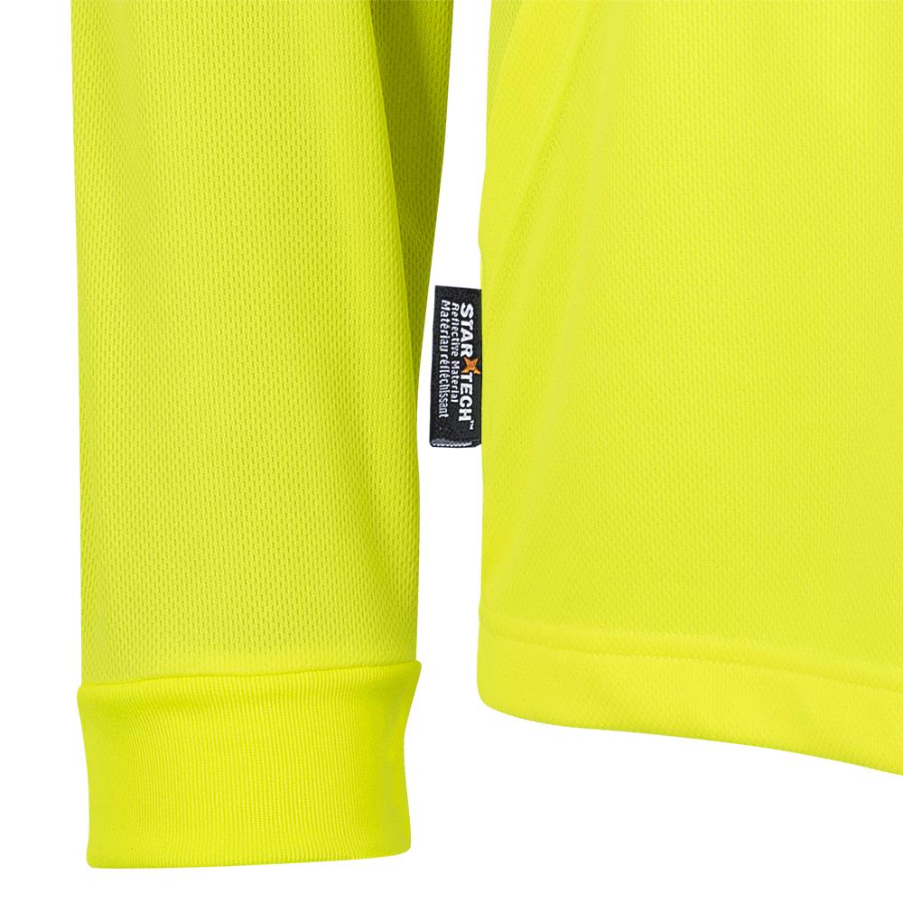 Pioneer Hi-Vis Bird's-Eye Safety Hoodie Shirt - Hi-Vis